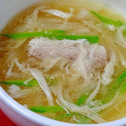 韓国料理☆　酔い覚まし「ゆで豚大根スープ」